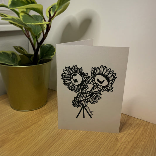 Sunflower Greeting Card image 1