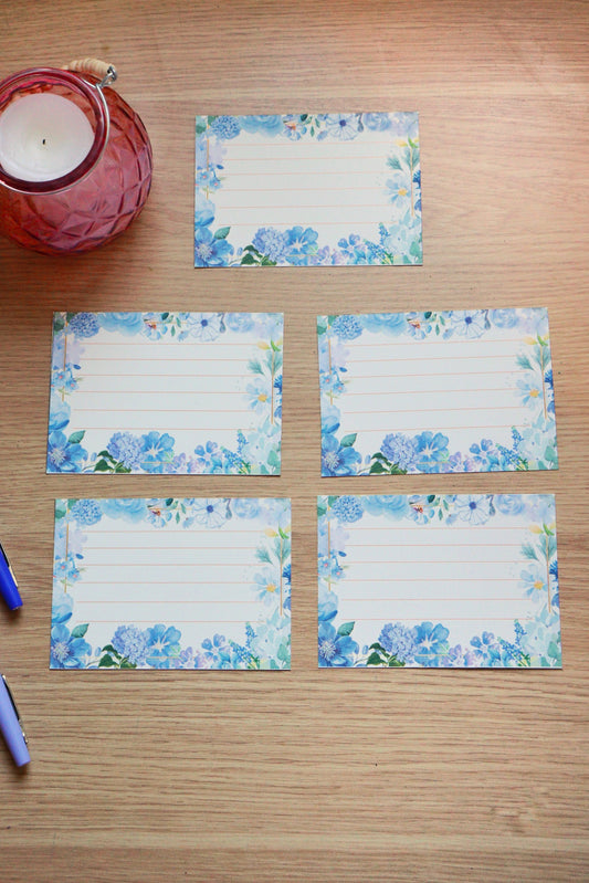 Frosty Blue Memory Cards