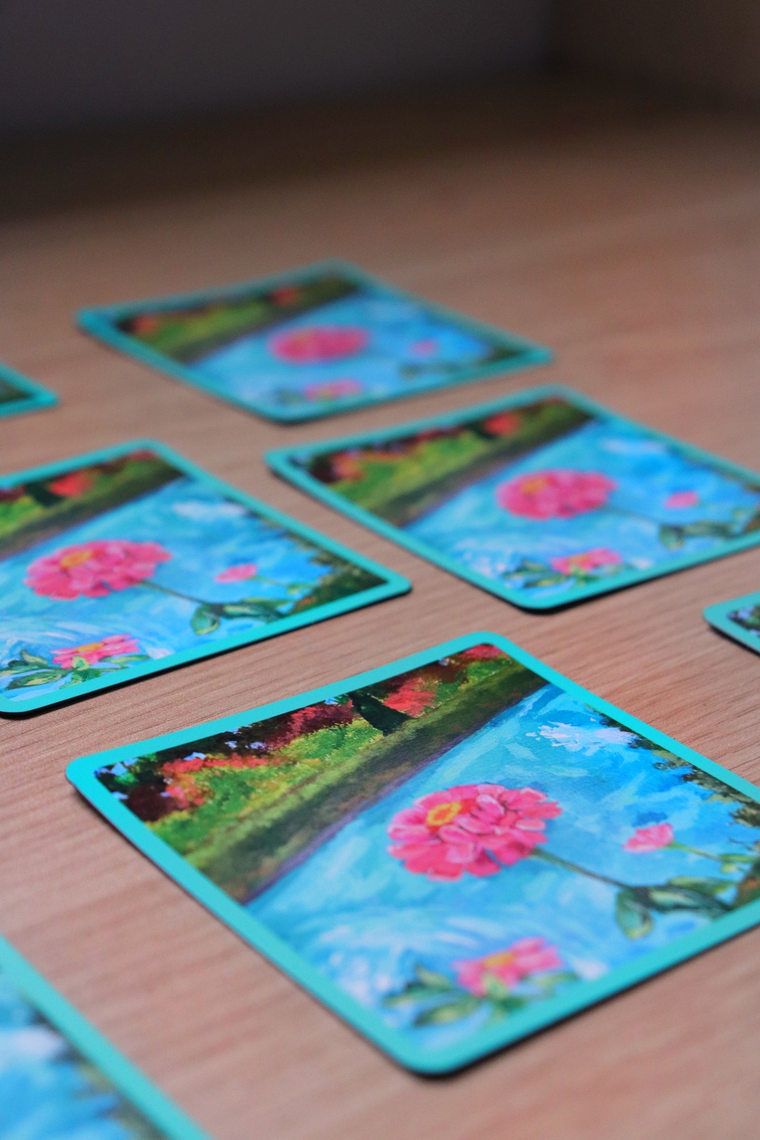 Zinnia Magnet image 2