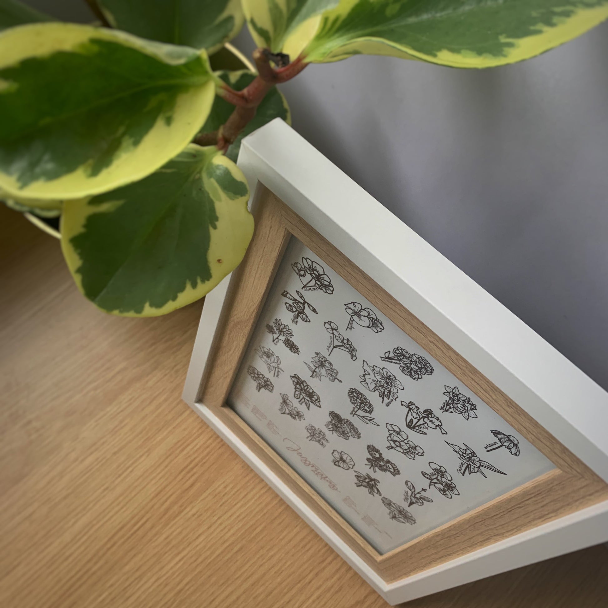 Flowers of the Alphabet Print image 2