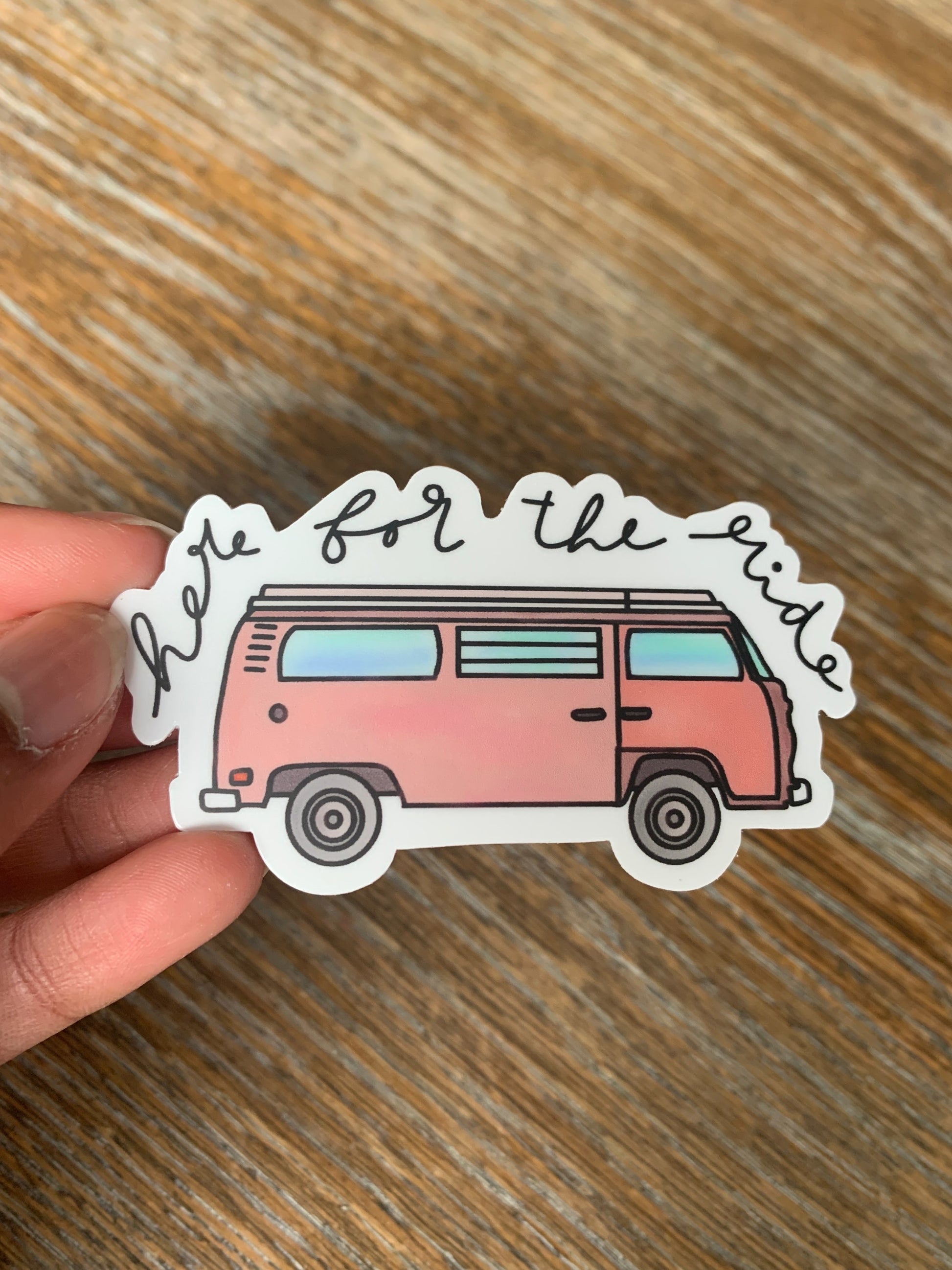 Here for the ride Sticker image 1