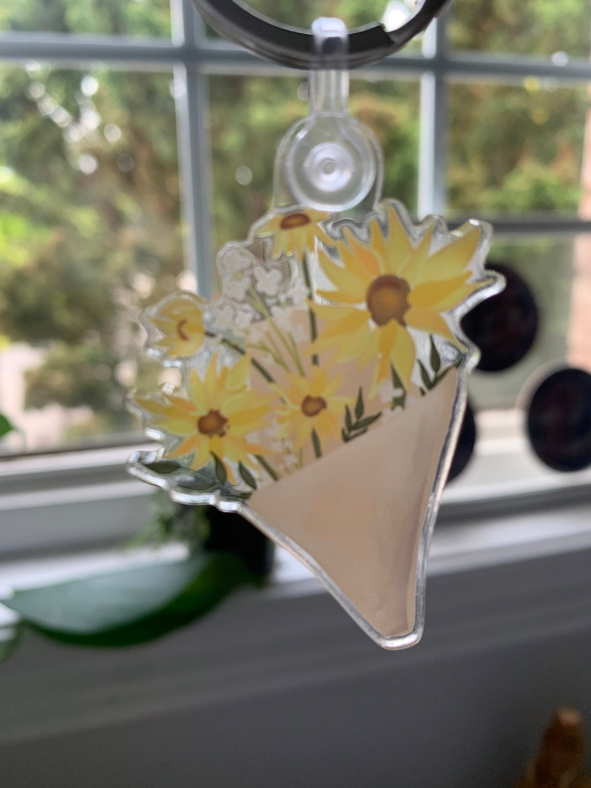 Sunflower Keychain image 2