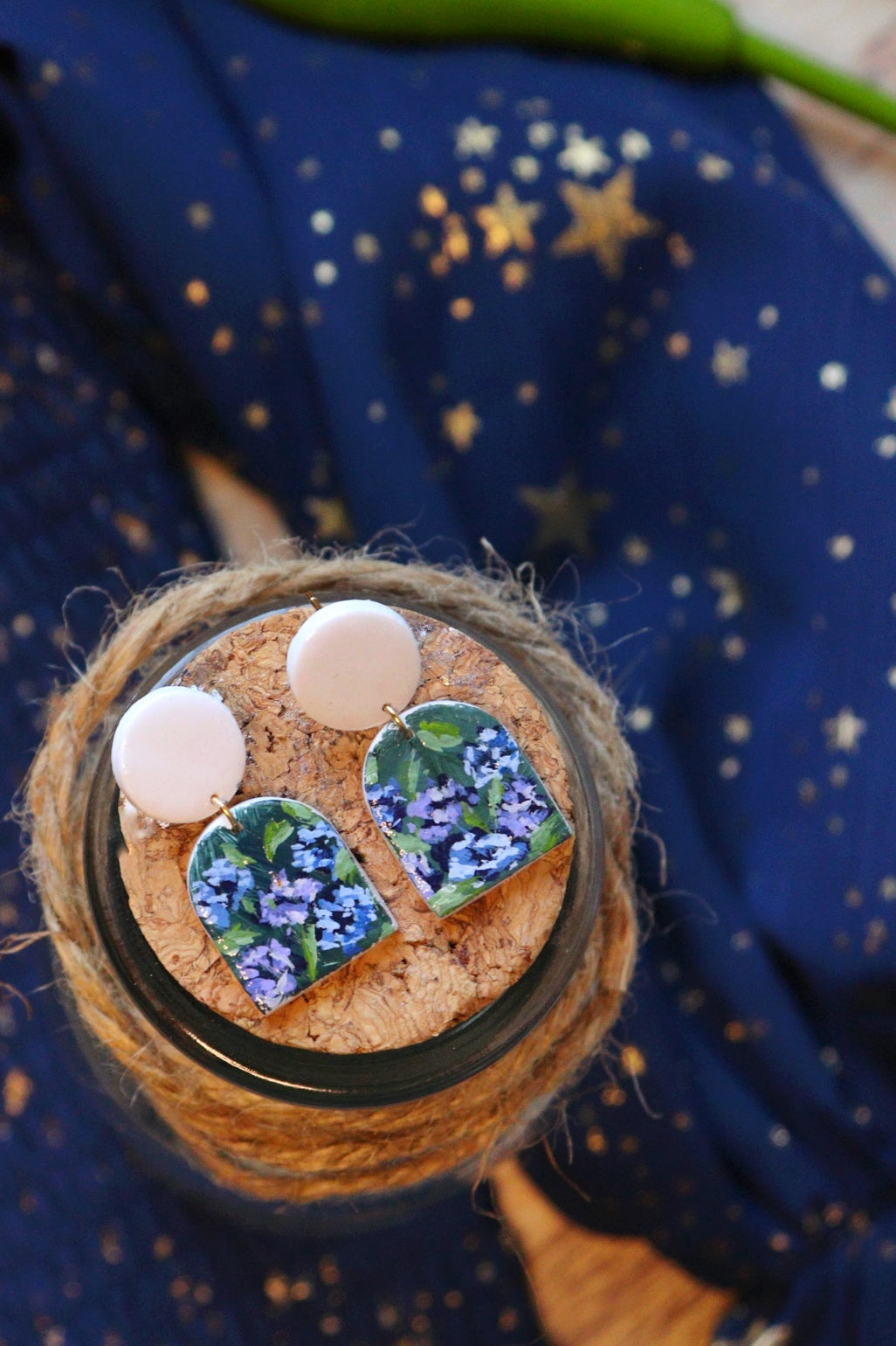 Hydreangea Earrings