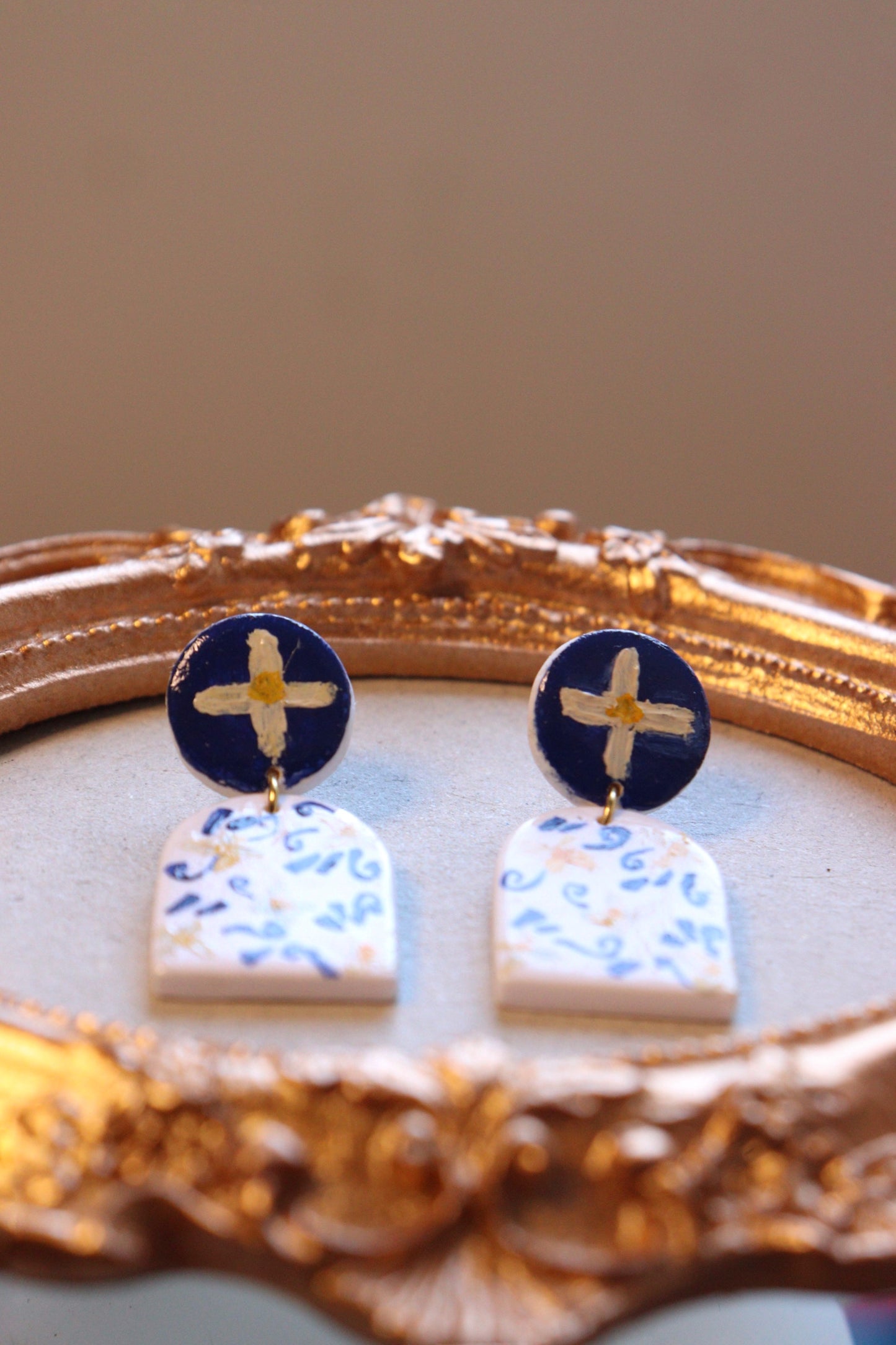 Spanish Tile Earrings