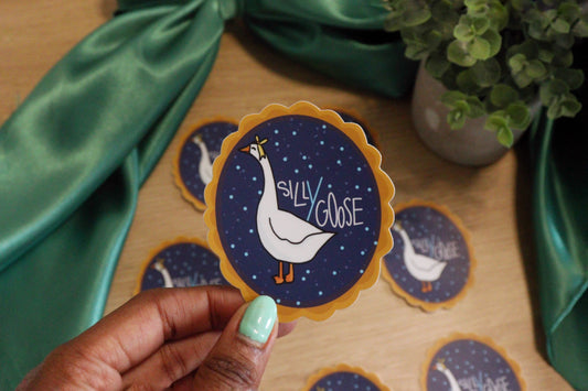 Silly Goose Sticker