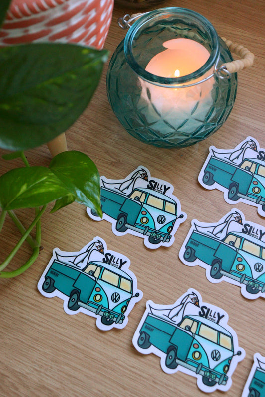 I See You Goose Sticker