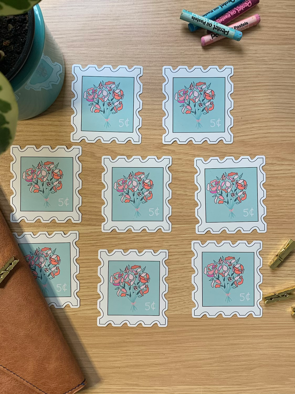 Peony Magnet image 1