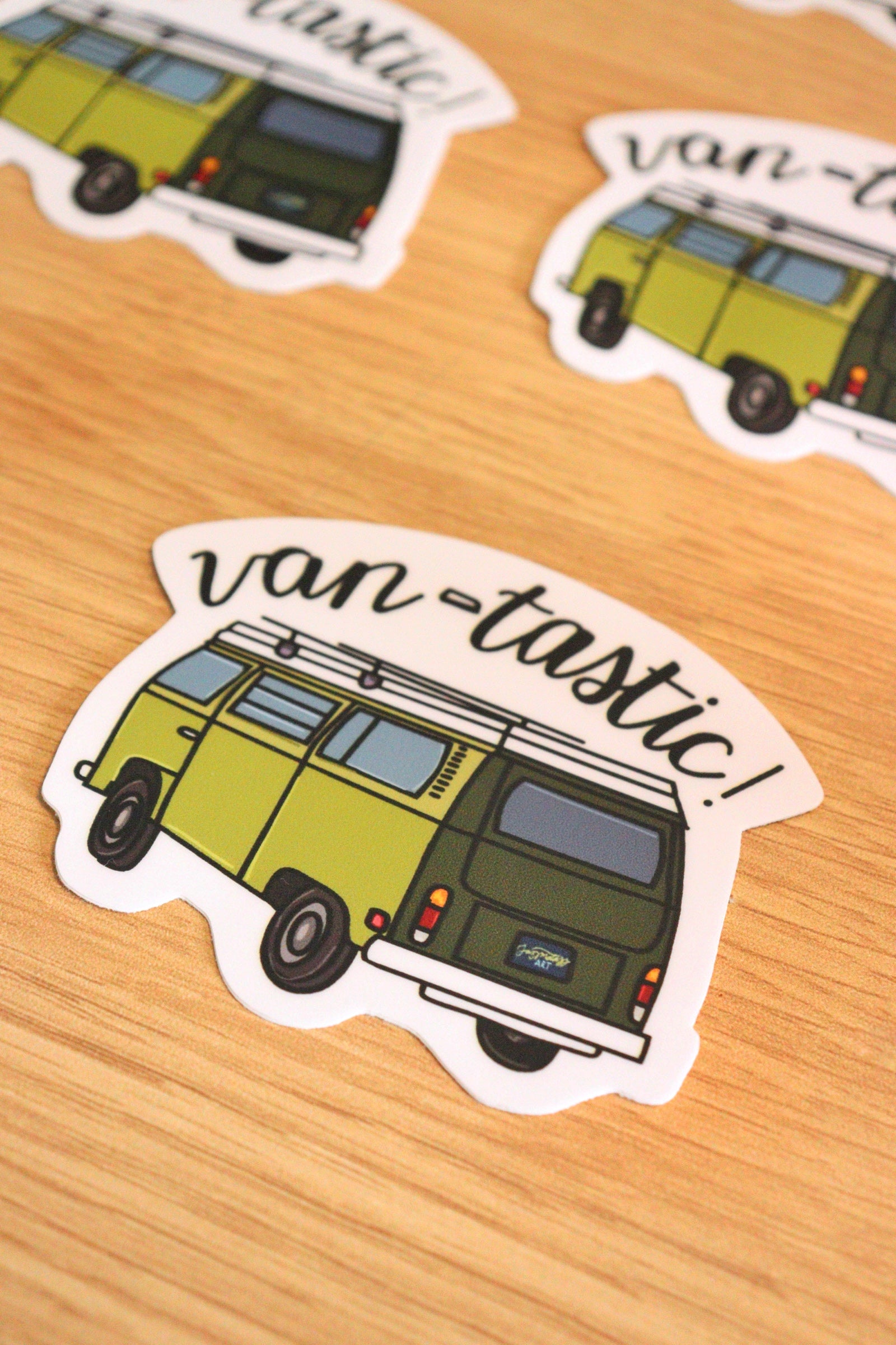 Van-Tastic Sticker image 2