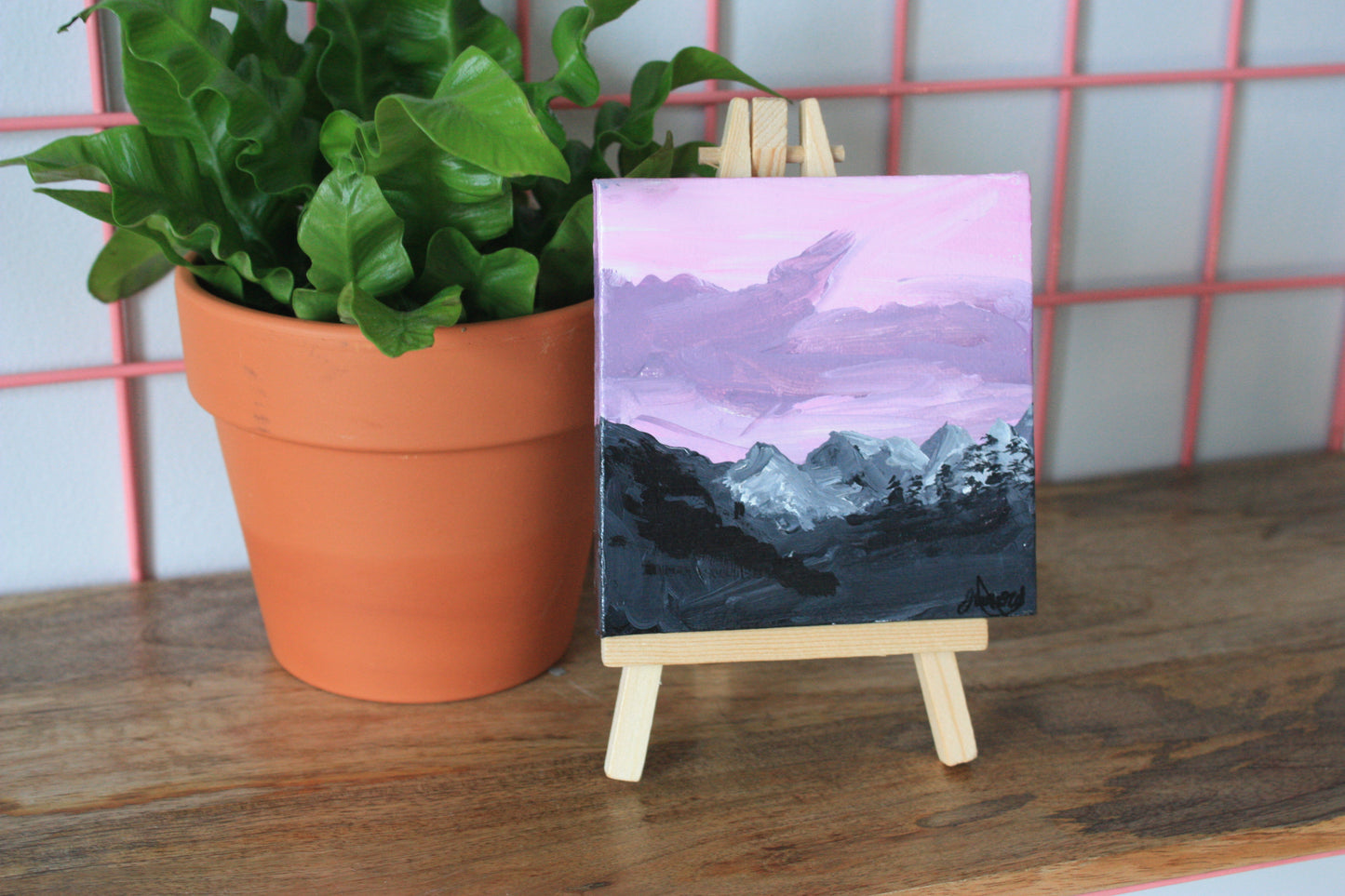 Blush Mountains Mini image 0