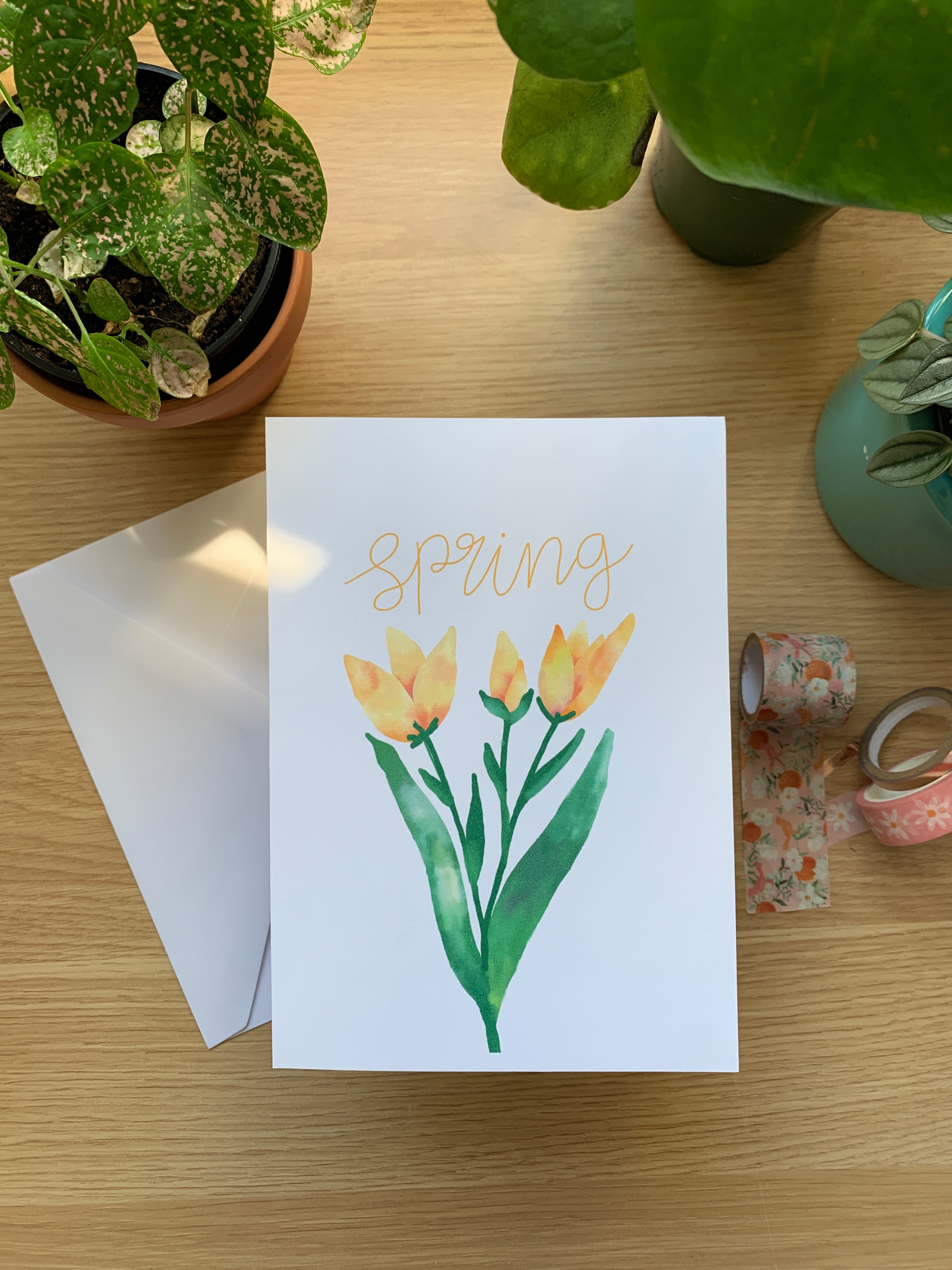 Spring Greeting Card – Jazzmatazz Creative Arts