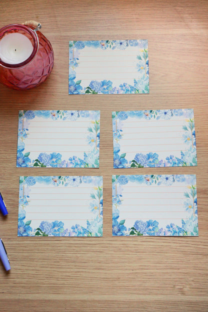 Frosty Blue Memory Cards