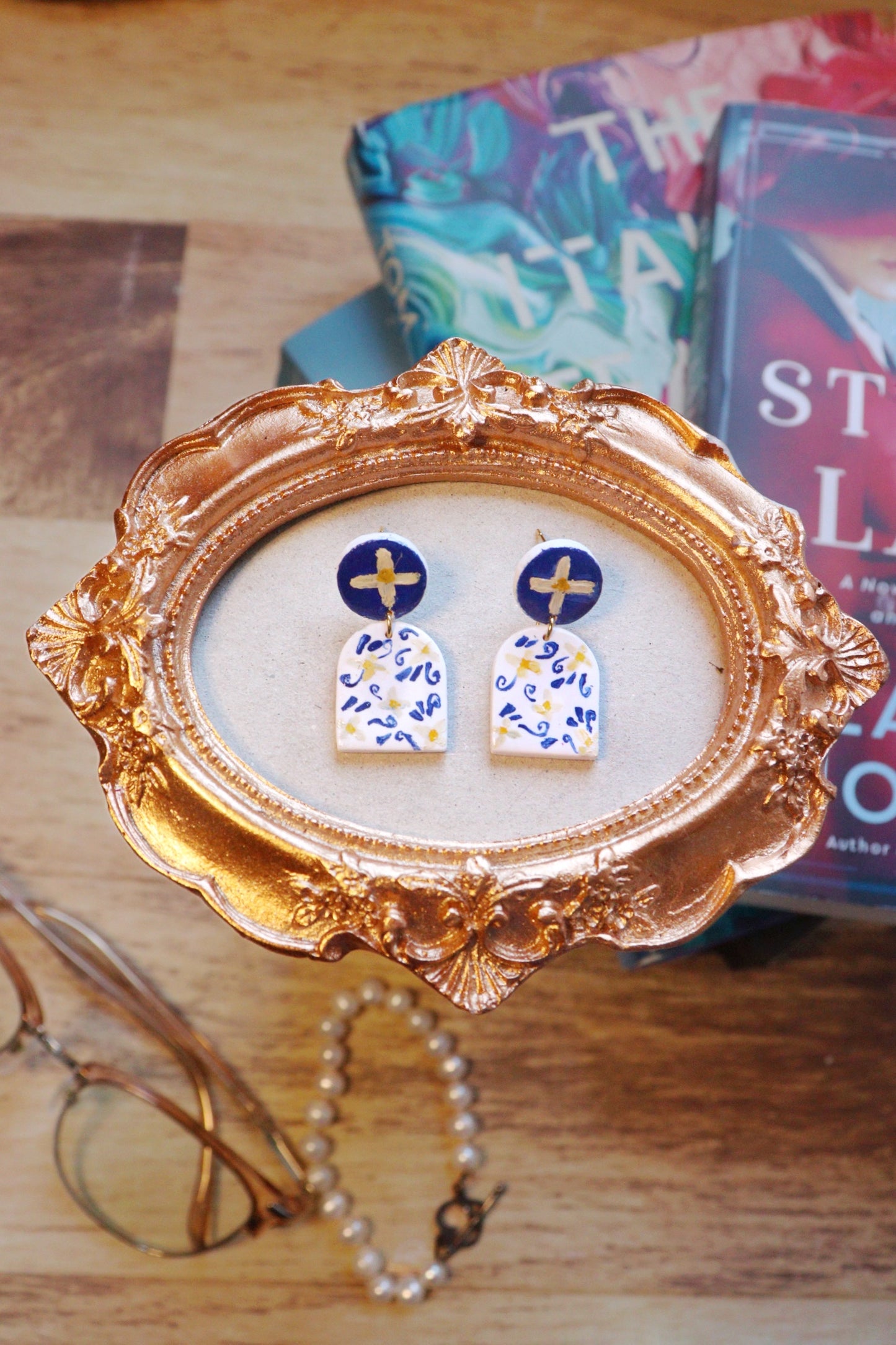 Spanish Tile Earrings