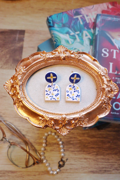 Spanish Tile Earrings