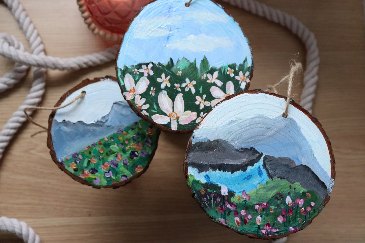 Wood ornaments image 0