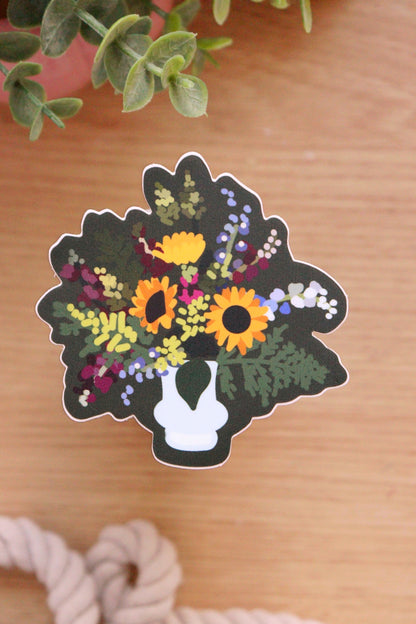 Sunflower Friend Sticker