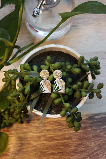 Mediterranean Palm Earrings
