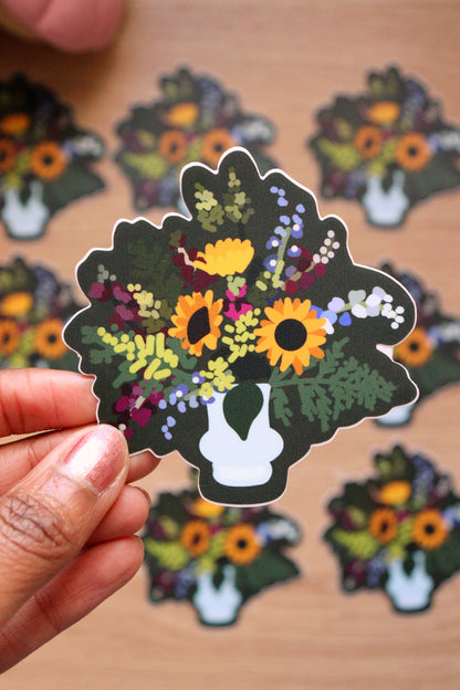 Sunflower Friend Sticker