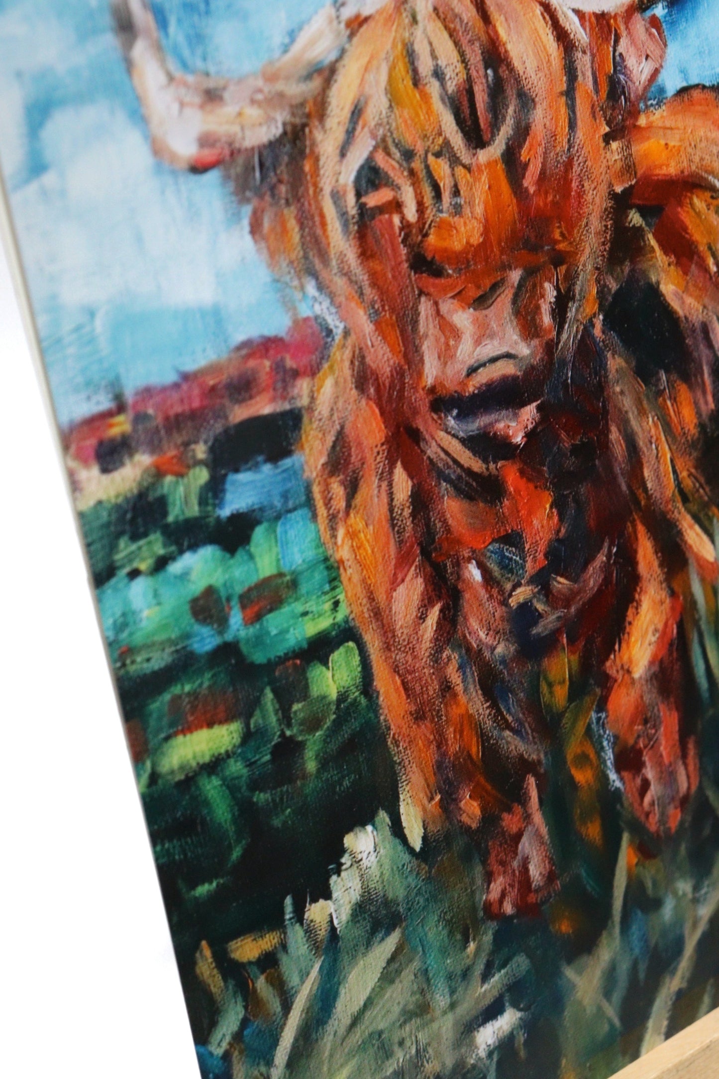 Highland Cow Art Print