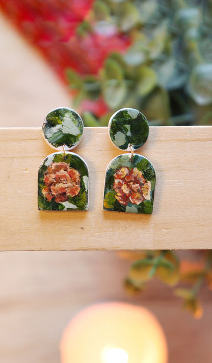 Orange Blossom Earrings