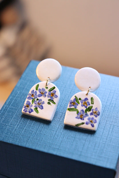 Forget-me-not Earrings