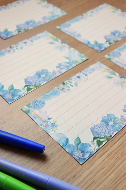 Frosty Blue Memory Cards