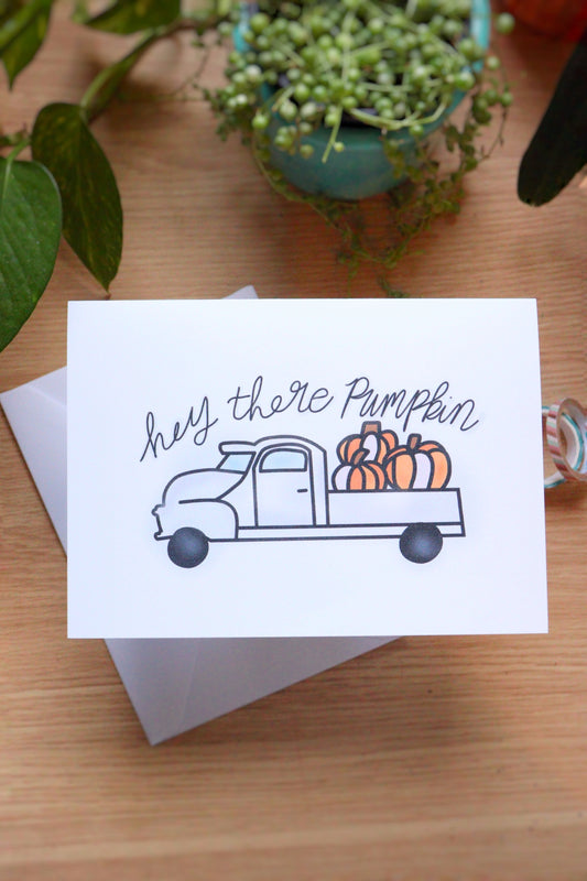 Hey Pumpkin Card