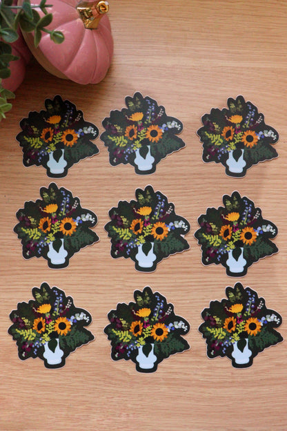 Sunflower Friend Sticker