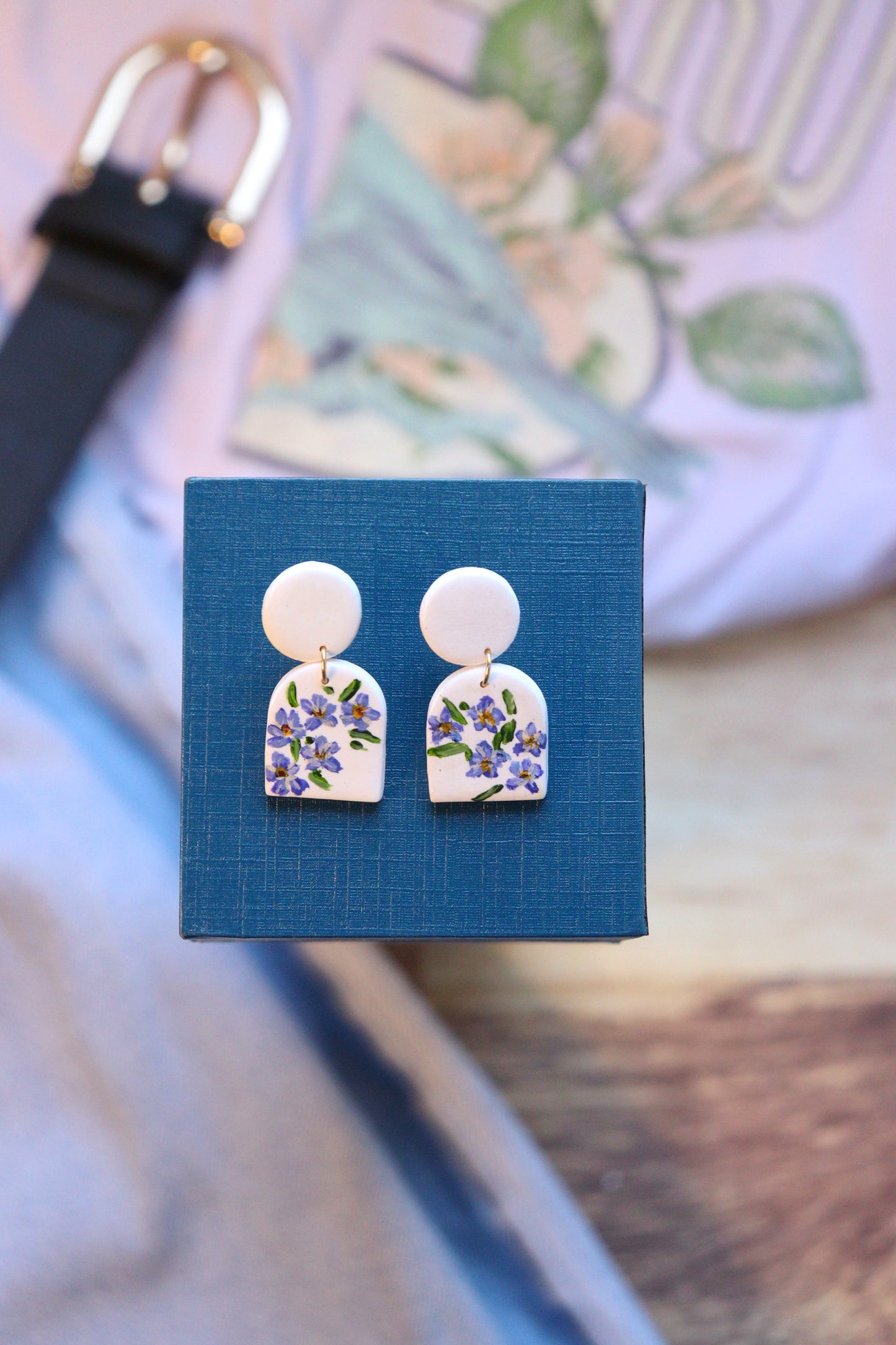 Forget-me-not Earrings