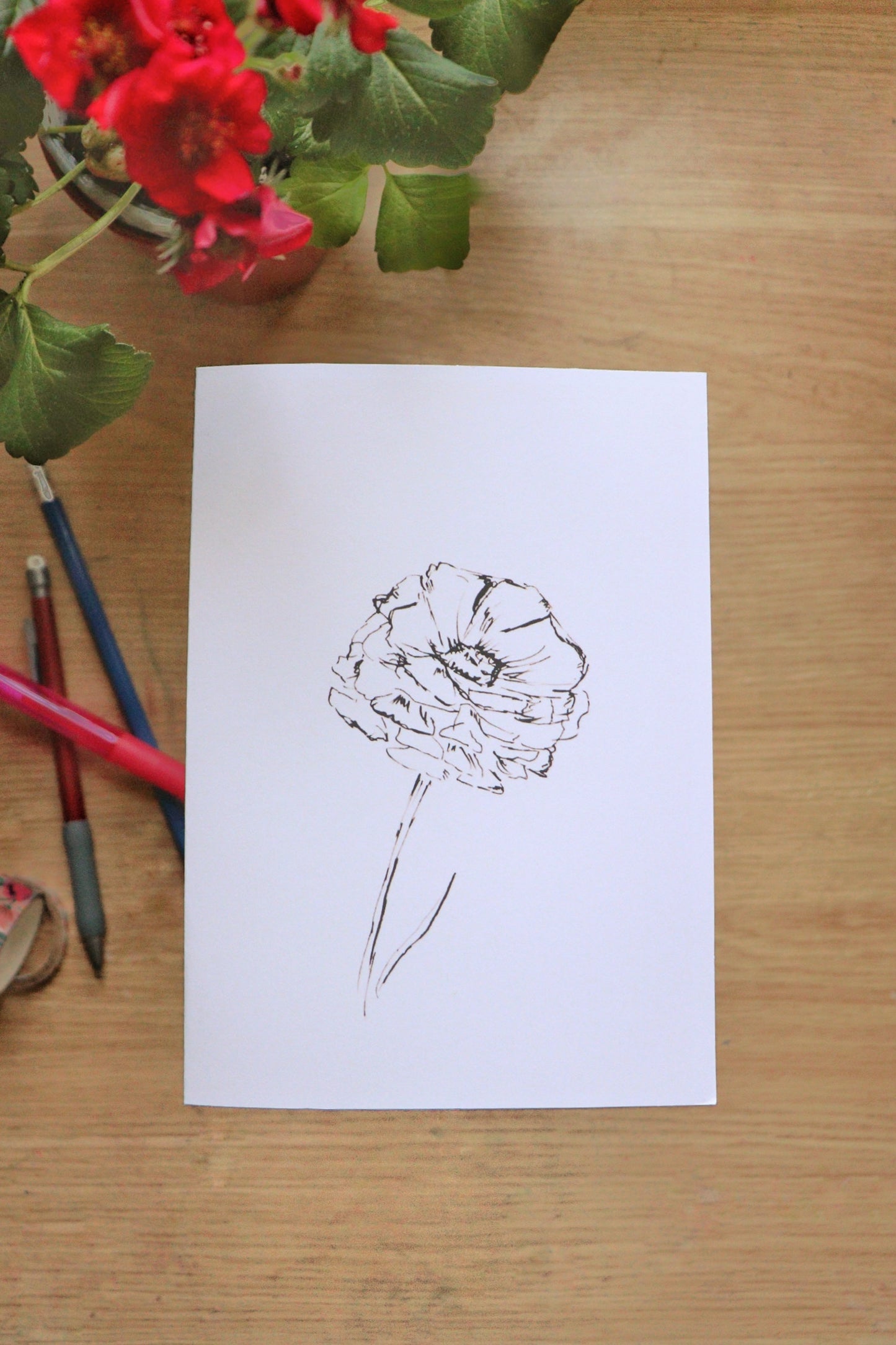 Red Greeting Card II