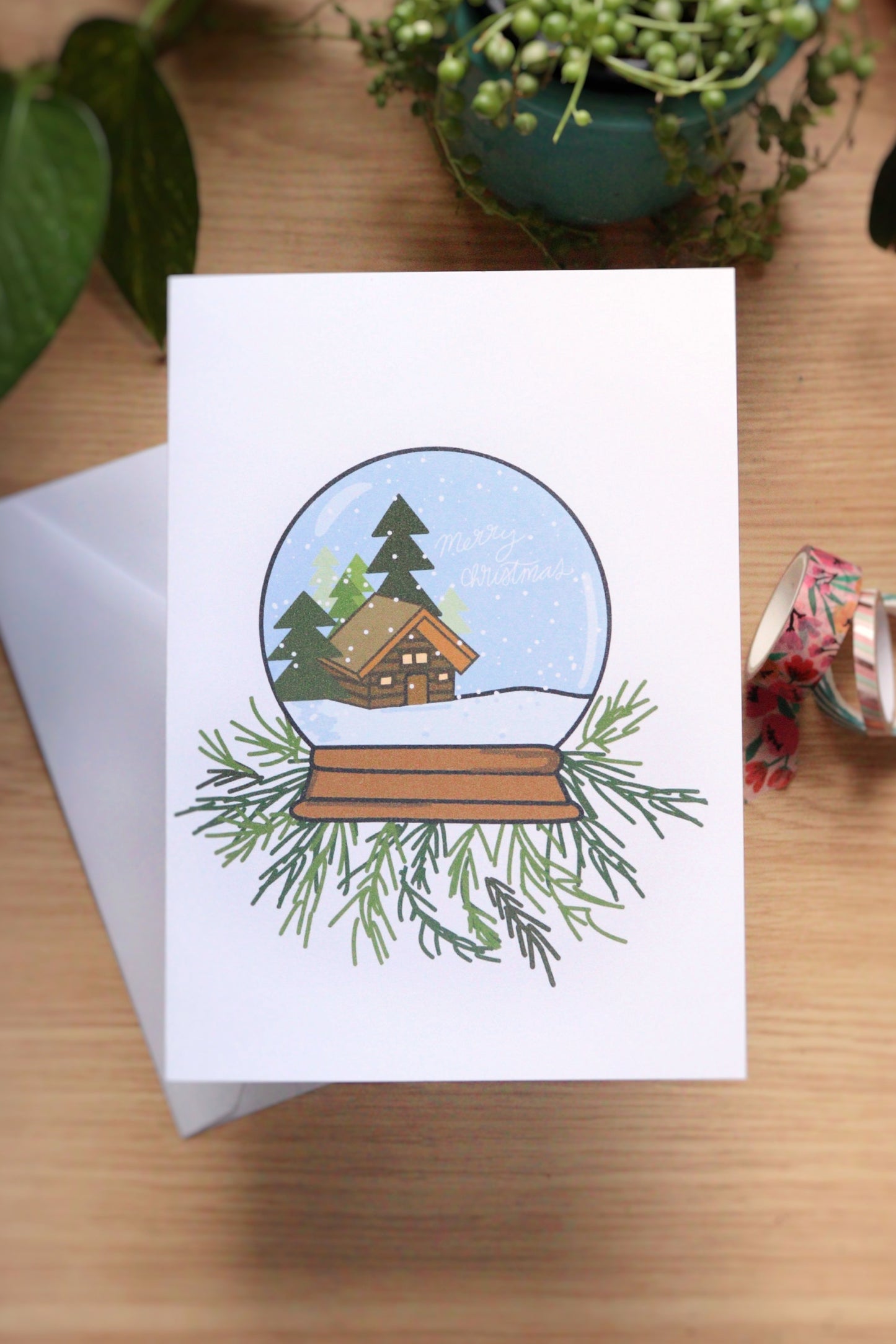 Snow Globe Card