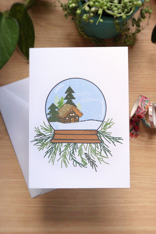 Snow Globe Card