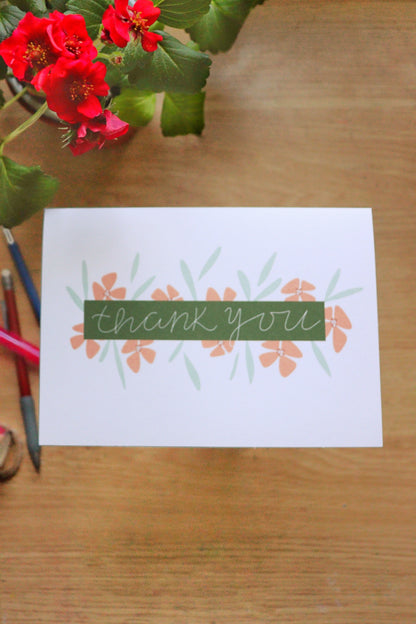 Thank You Greeting Card