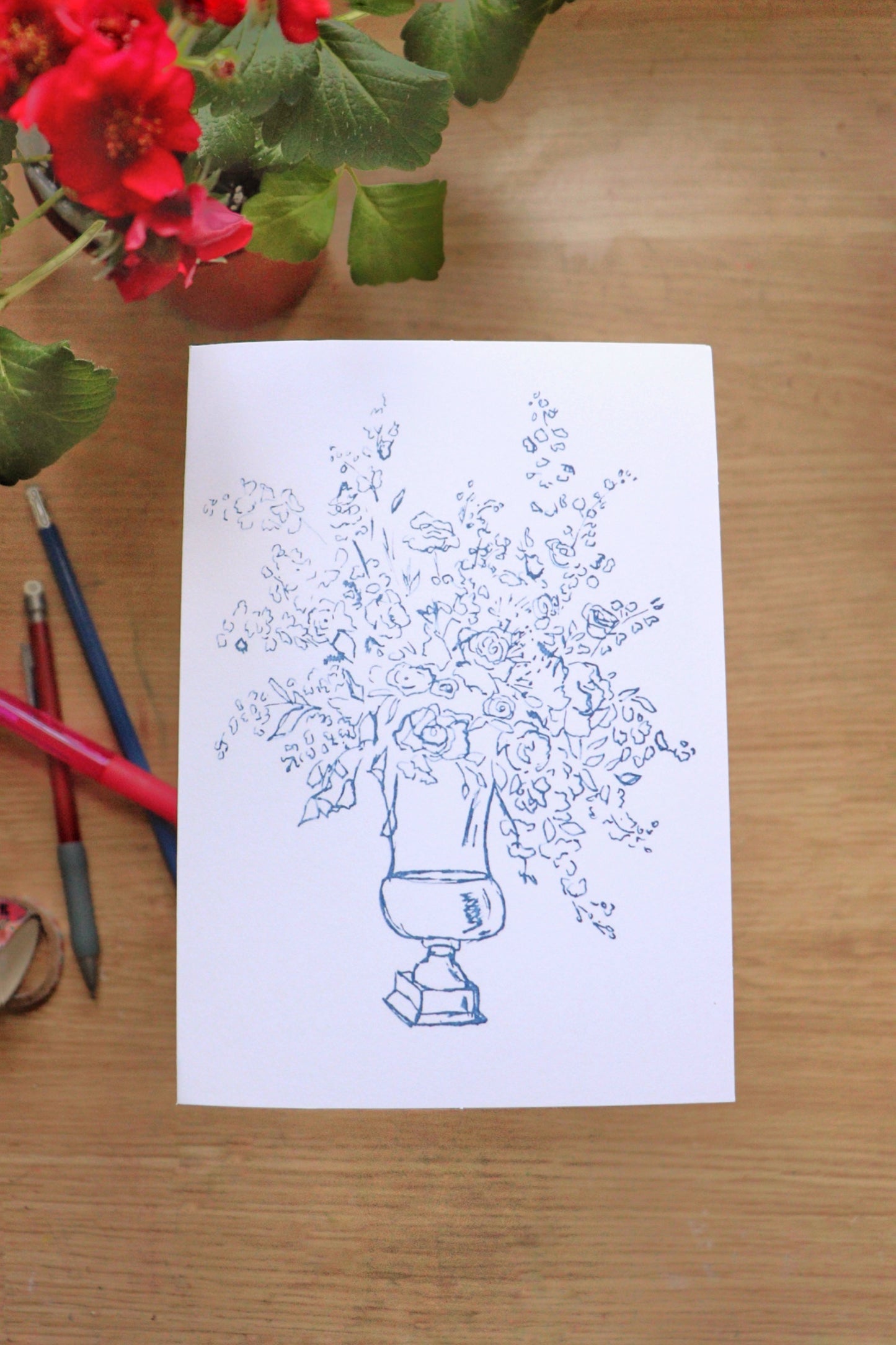 Jardin Harmony Greeting Card