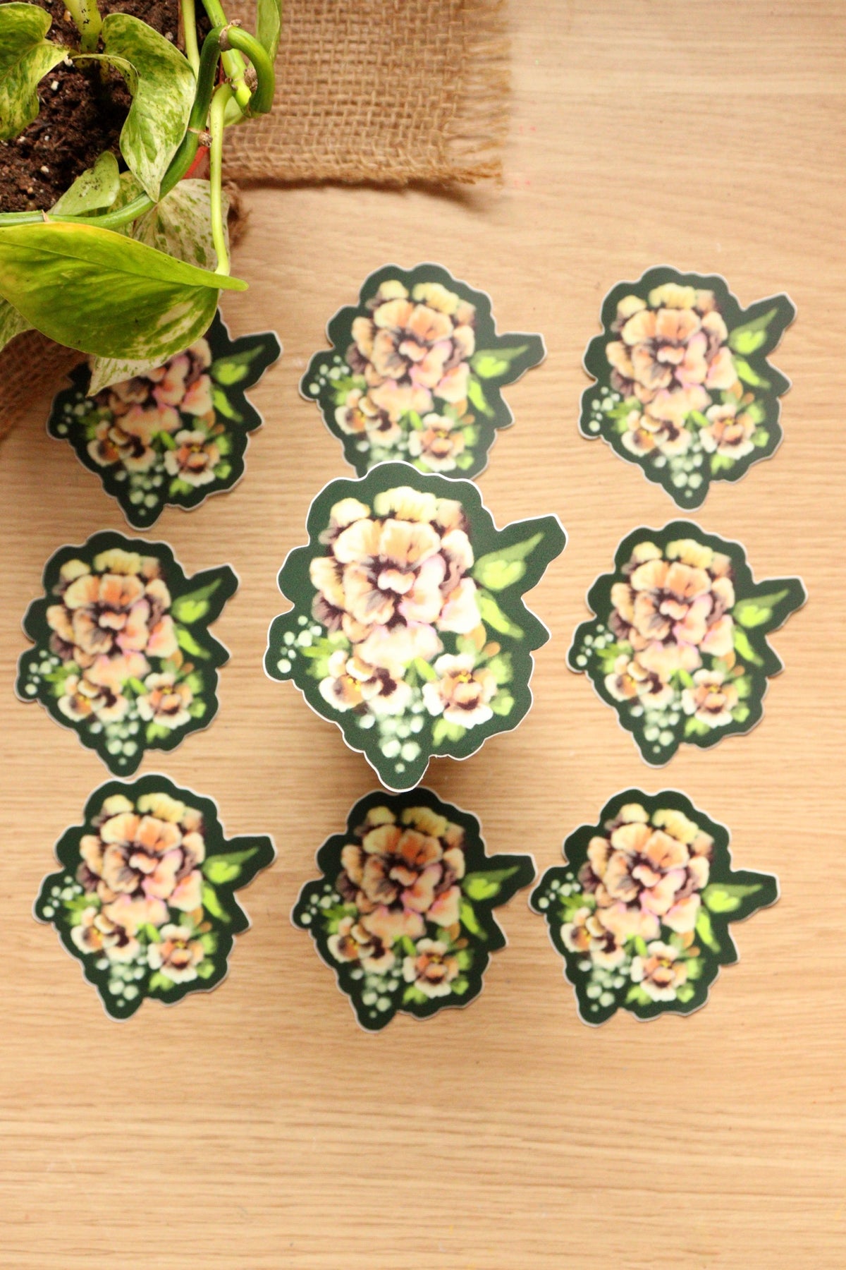 Peaches N’ Cream Sticker