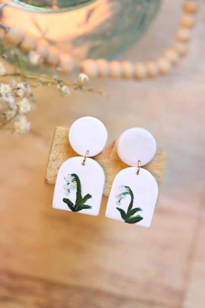 Lilly of the Valley Earrings