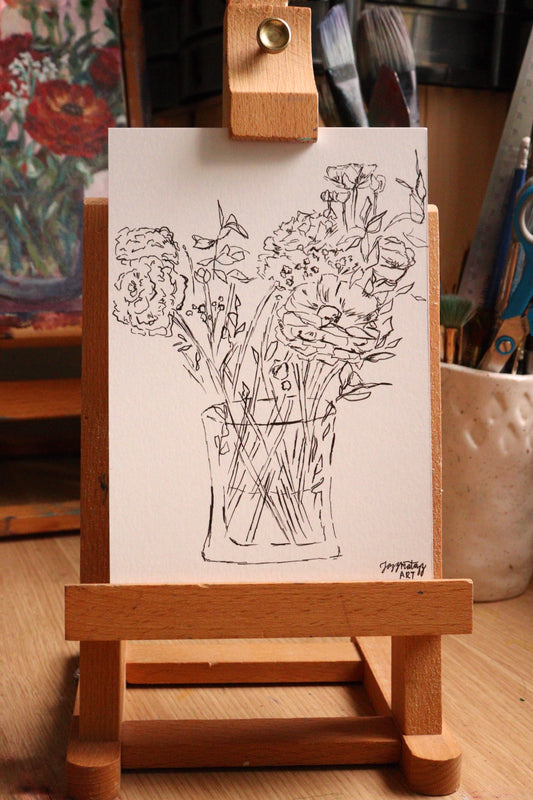 Red Sketch I
