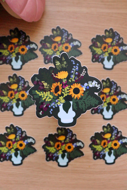 Sunflower Friend Sticker