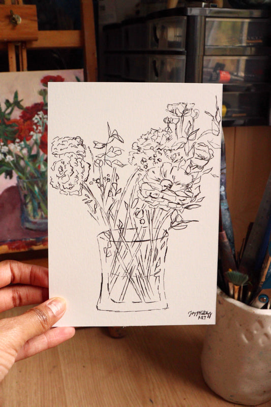 Red Sketch I