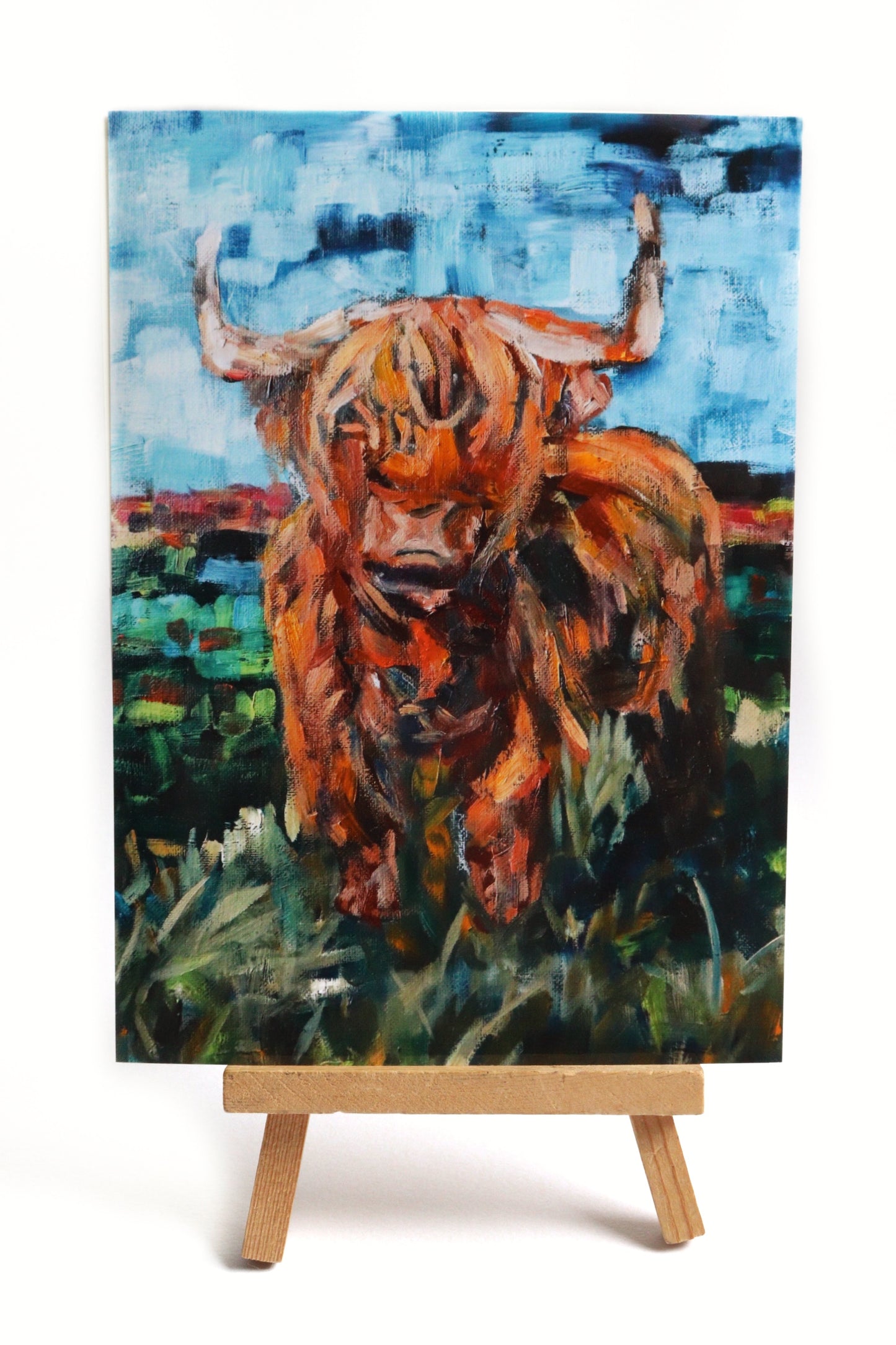 Highland Cow Art Print