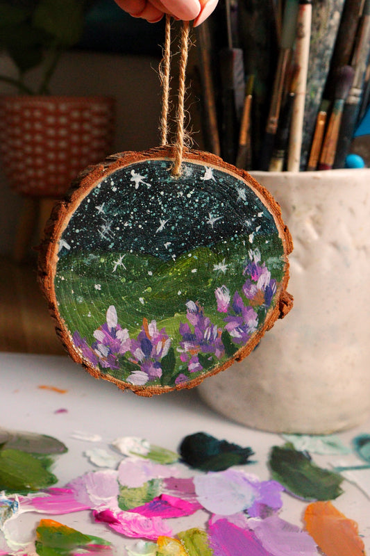 Lavender Ornament 2