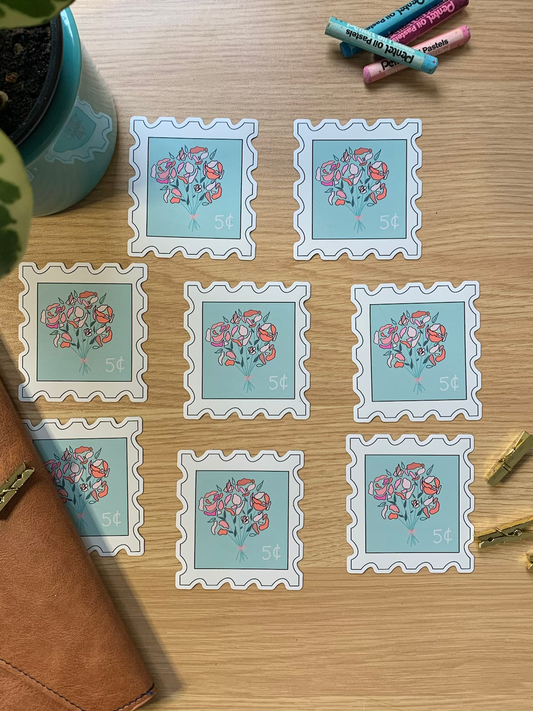 Peony Magnet image 1