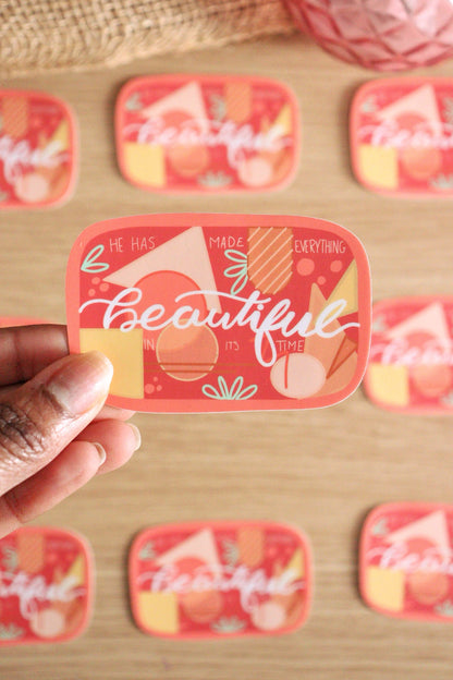 Everything Beautiful Sticker image 2